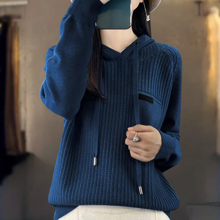 Stilla | Sweater med Hætte til Damer