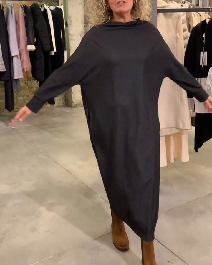 Stilla | Shift kjole med flagermusærmer