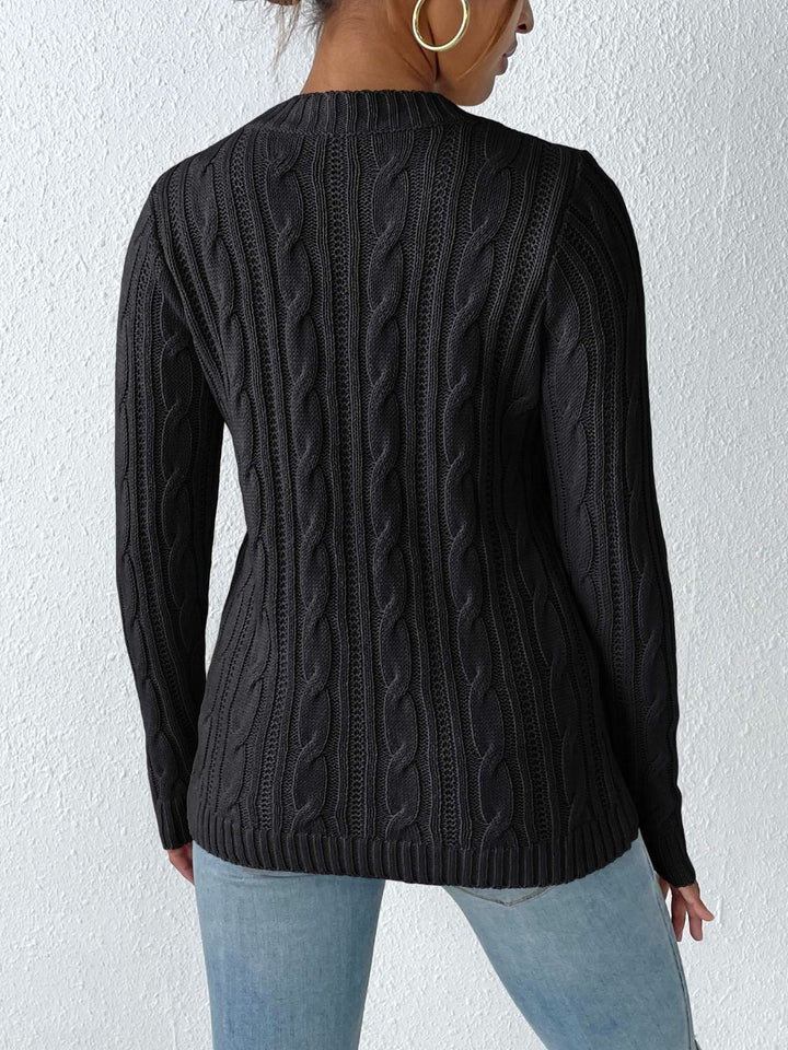 Stilla | Eksklusiv pullover med fletninger