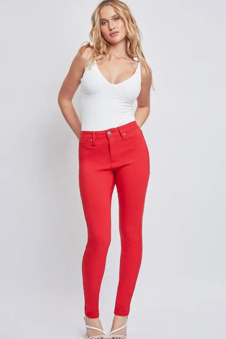 Stilla | Jeanswear Full Size Hyperstretch Mid-Rise Skinny Jeans