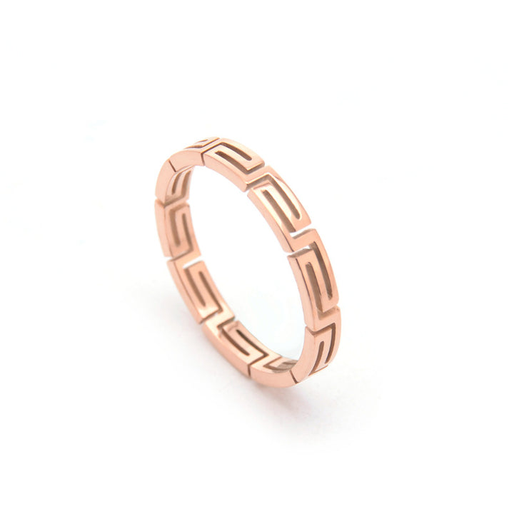 Dame moderner Ring Stilla