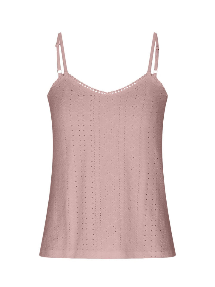 Stilla | Blonde Detalje V-Hals Cami
