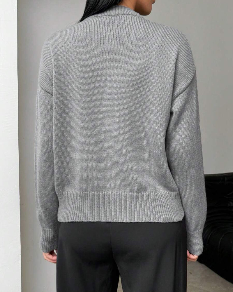 Stilla | Sweatshirt med slidskant