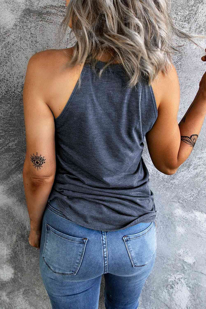 Stilla | Flag Heart Graphic Tank