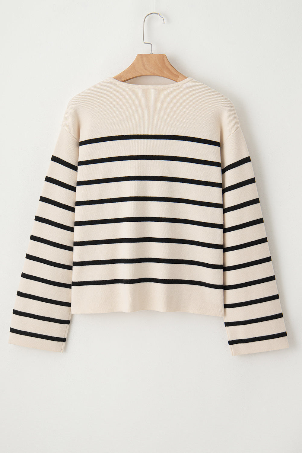 Stilla | Knap Op Rund Hals Cardigan