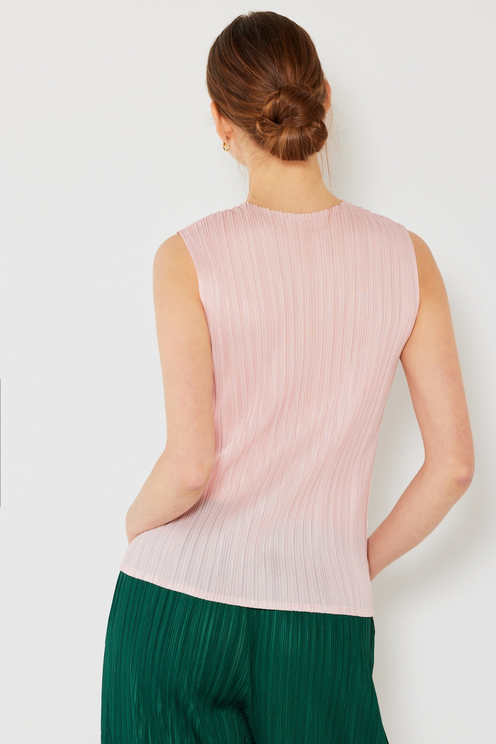 Stilla | West Swim Plisseret Uden Ærmer Crewneck Tank