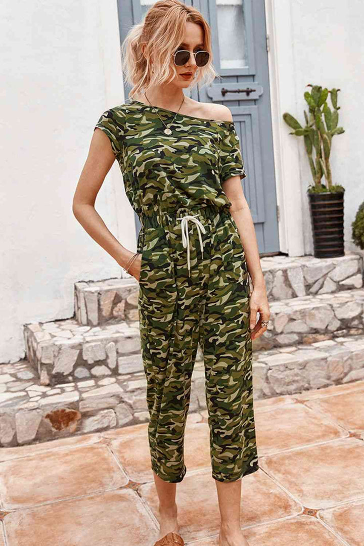 Stilla | Snoretræk Crop Leg Jumpsuit