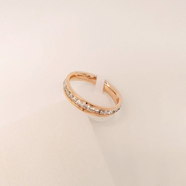 Dame Krystal-Forlovelsesring Stilla