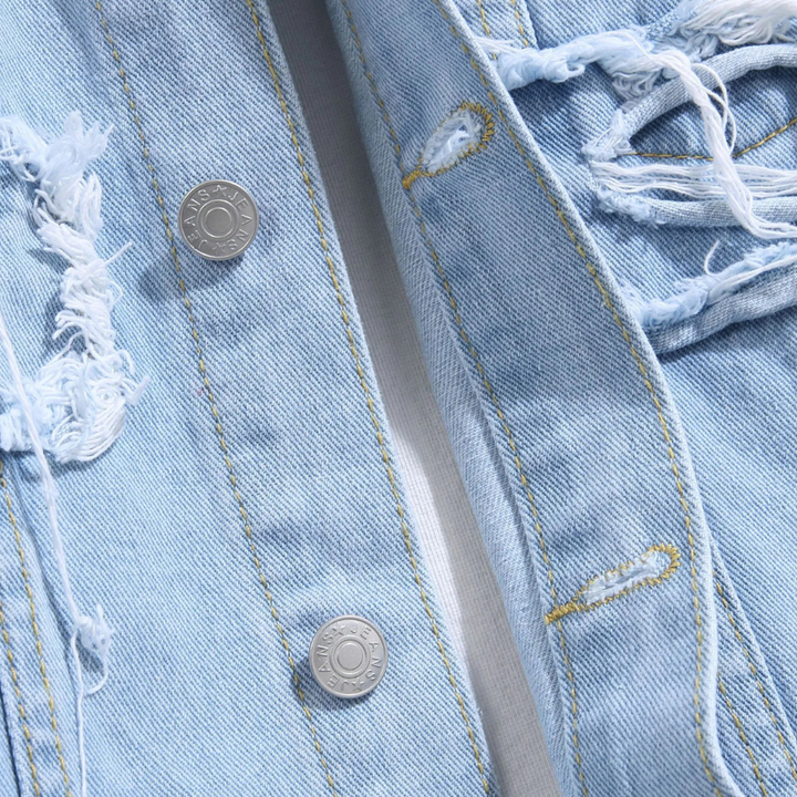 Stilla | Afslappet Denim Jakke til Herrer