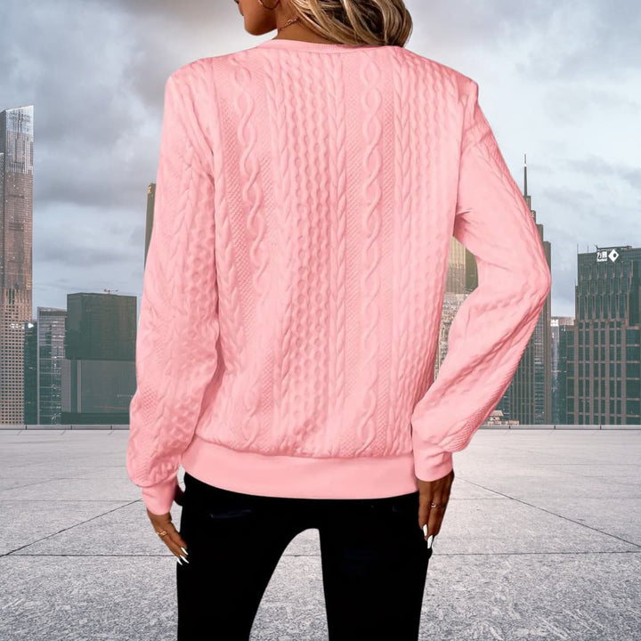Stilla | Enkelt strikpullover