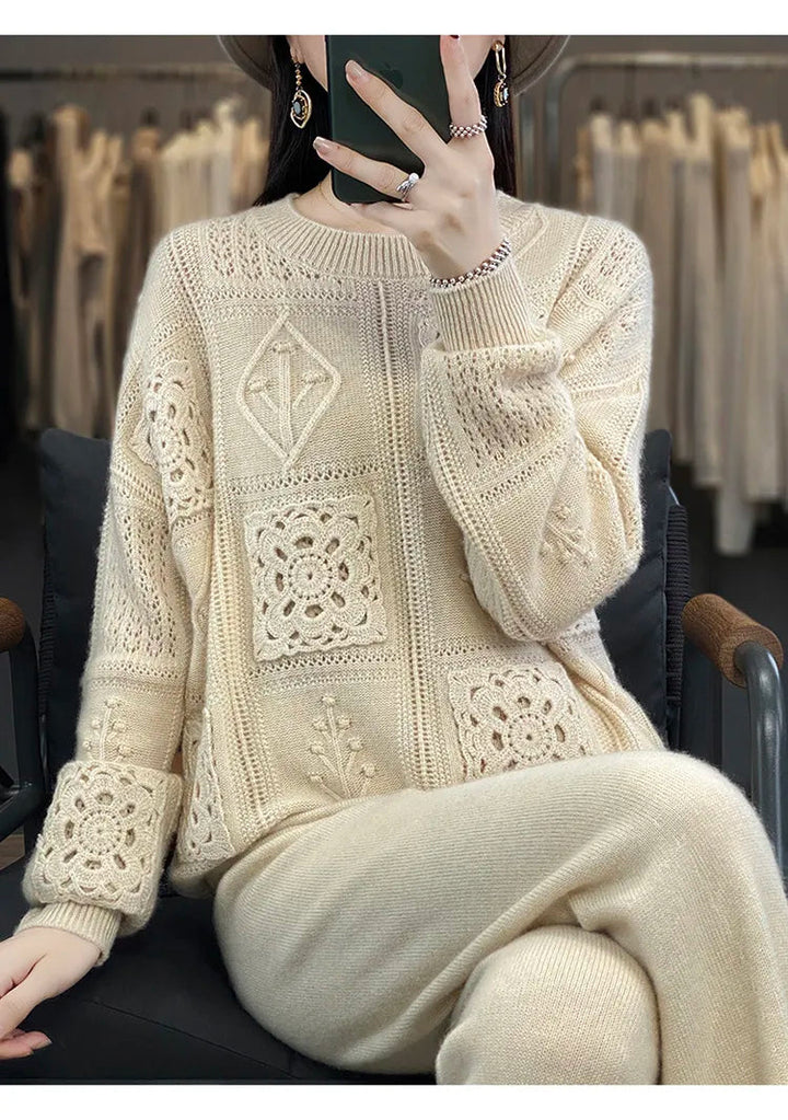 Stilla | Den Klassiske Elegance Med Damepullover Af Cashmere