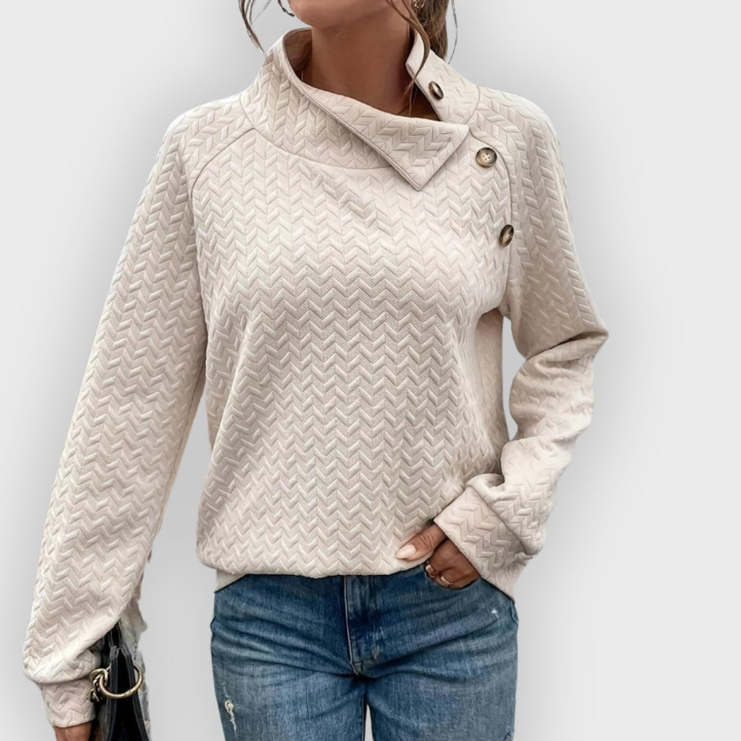 Stilla | Sweatshirt Knap Detalje