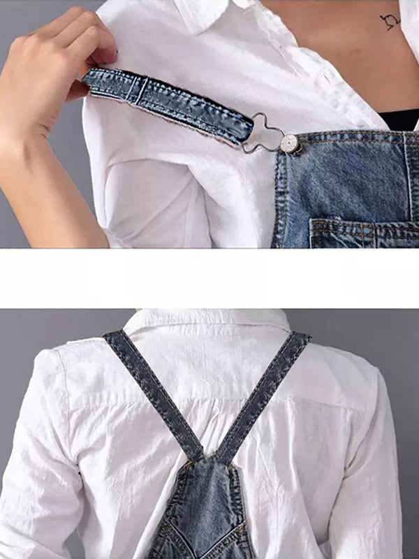 Stilla | Casual Denim Spaghetti Dress