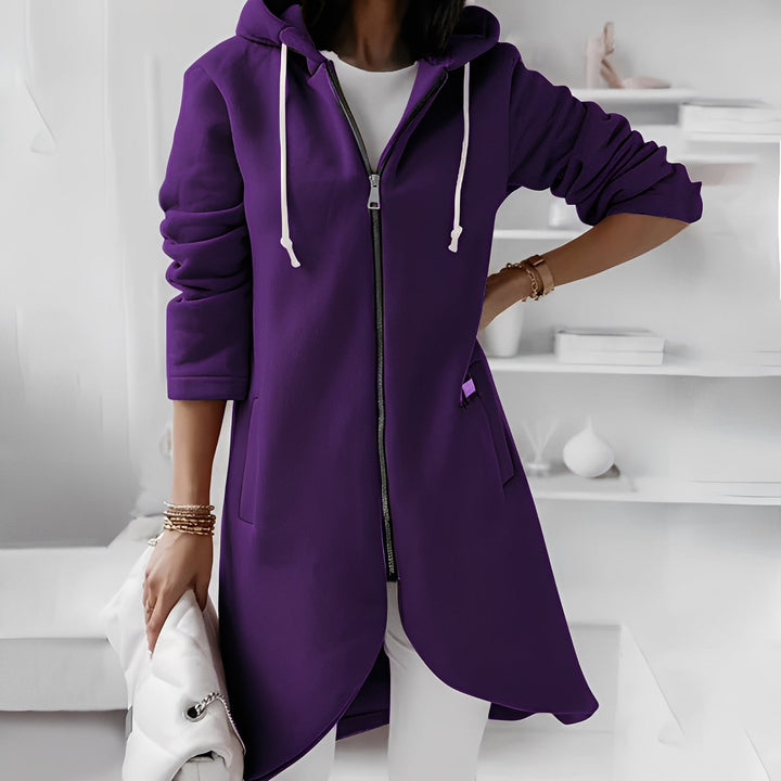 Stilla | Lang og Komfortabel Dame-Hoodie