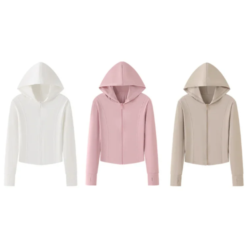 Stilla | Let zip-hoodie til beskyttelse mod solen