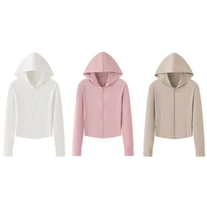Stilla | Let zip-hoodie til beskyttelse mod solen