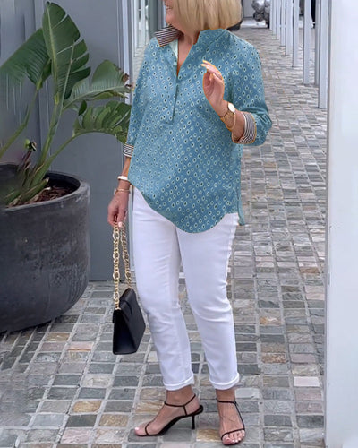 Stilla | Elegant Bluse med prikker
