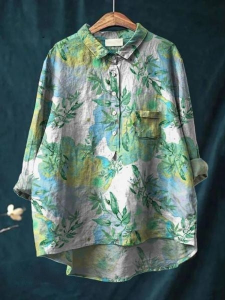 Skovae | Elegant og Alsidig Blomsterbluse