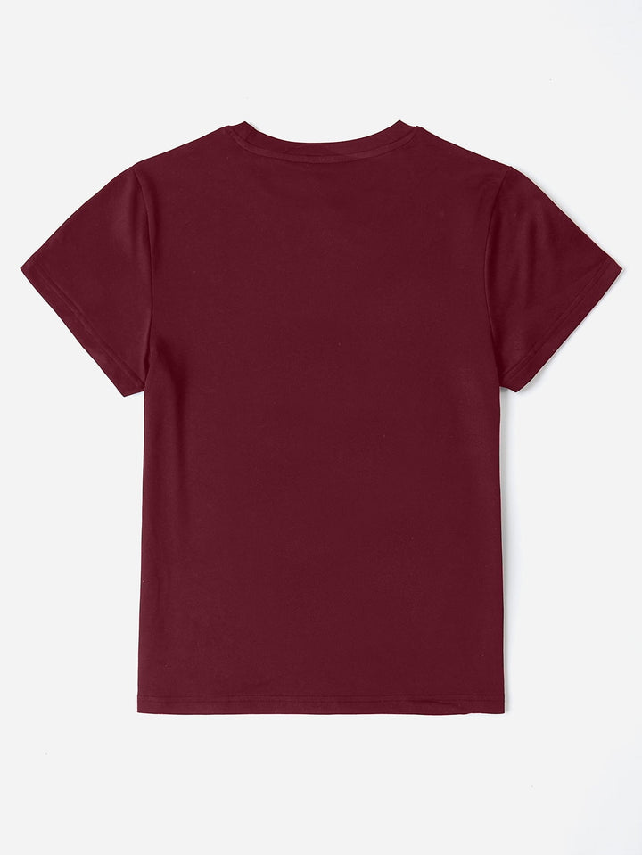 Stilla | Rund Hals Korte Ærmer T-Shirt