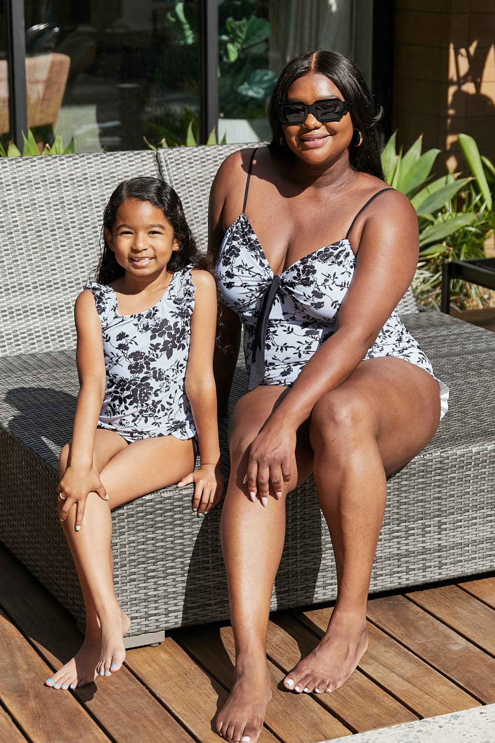 Stilla | West Swim Coate D'azur Ruffle Trim Én-delt Badedragt