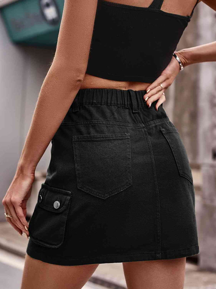 Stilla | Mini Skirt Med Lommer