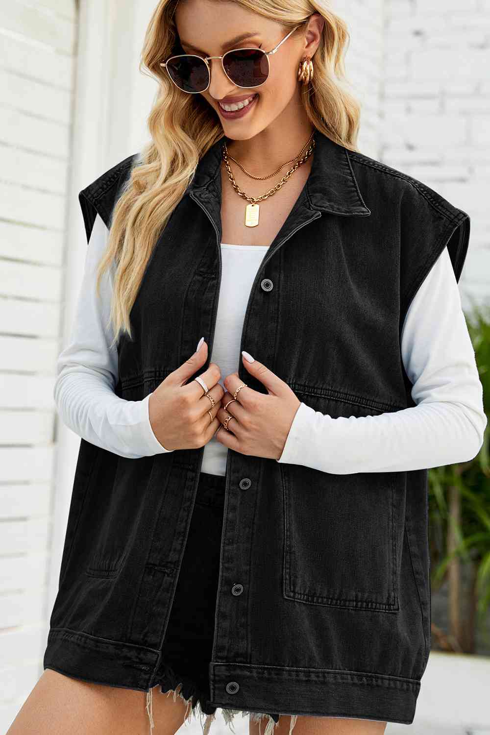 Stilla | Nedre Krave Denim Jakke