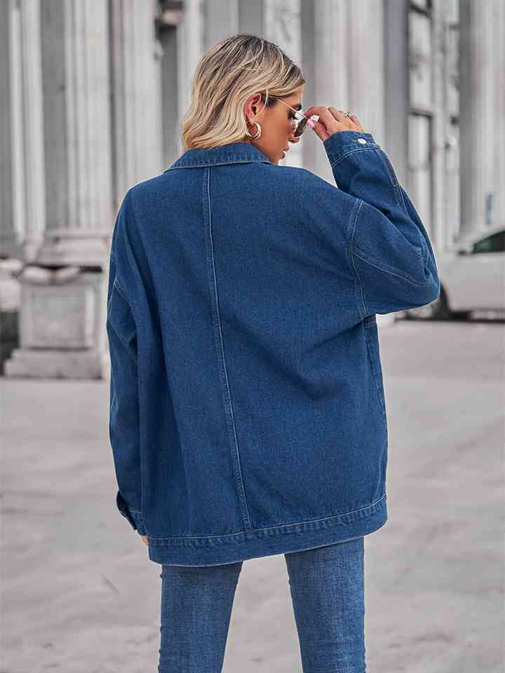 Stilla | Skulder Denim Jakke