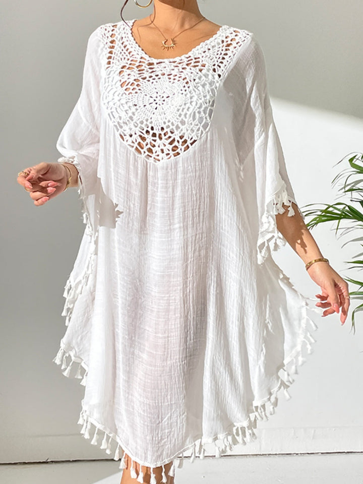 Stilla | Cutout Scoop Neck Cover-up Kjole
