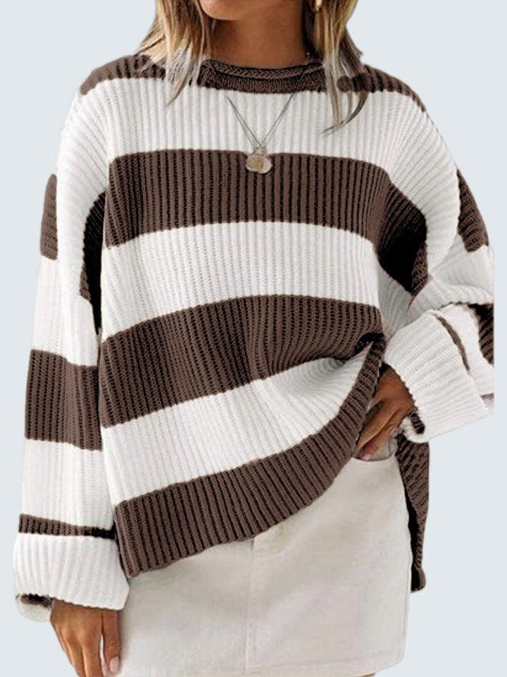 Stilla | Pullover Rundhals Med Lange Ærmer