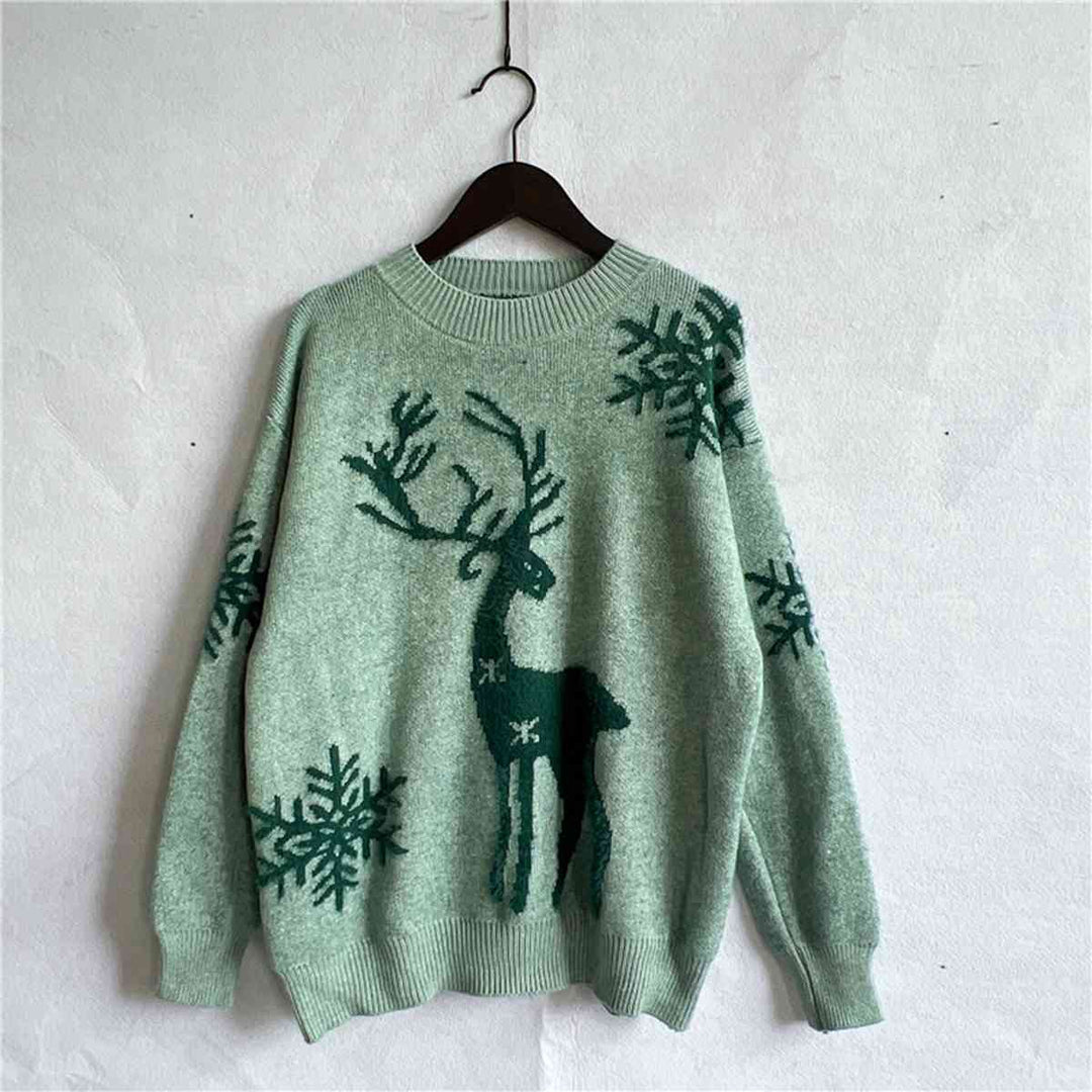 Stilla | Snefnug Mønster Sweater