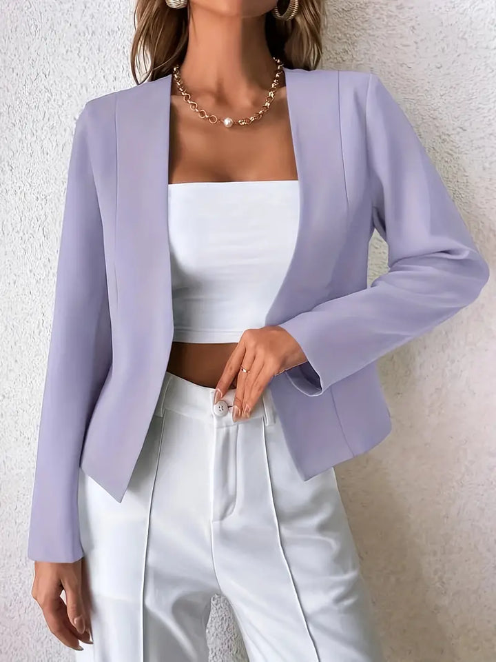 Stilla | Smart blazer med åbent forstykke til et professionelt look