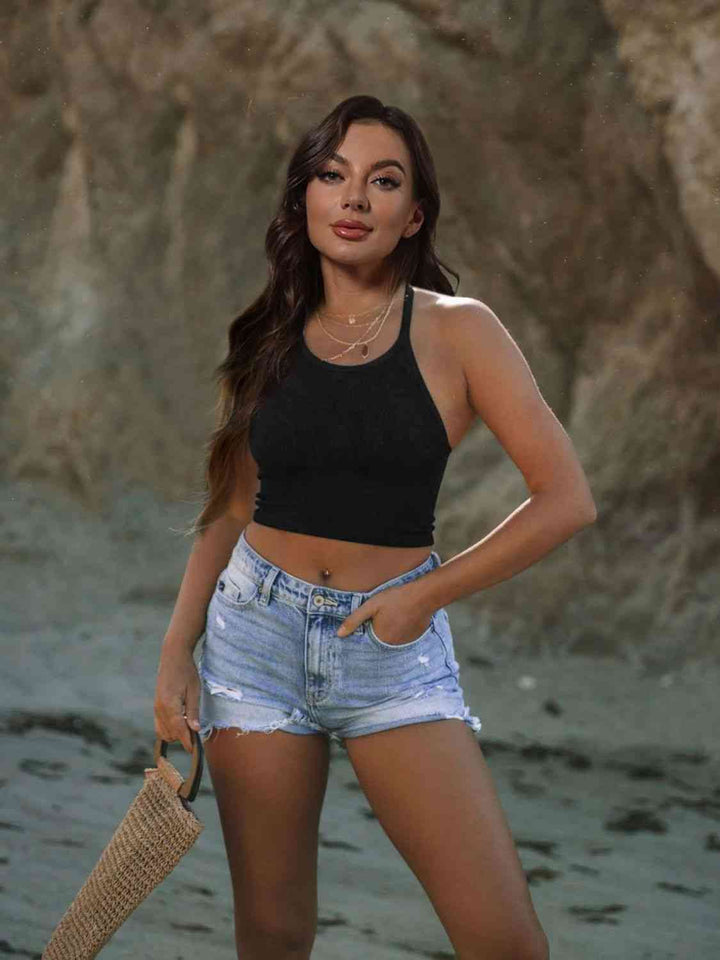 Stilla | Racerback Cropped Cami