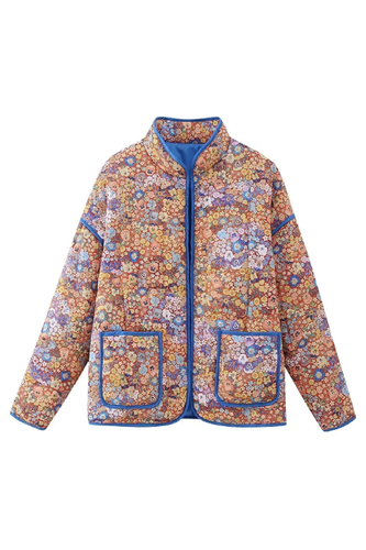 Stilla | Print Tynd Taske Cardigan Jakke