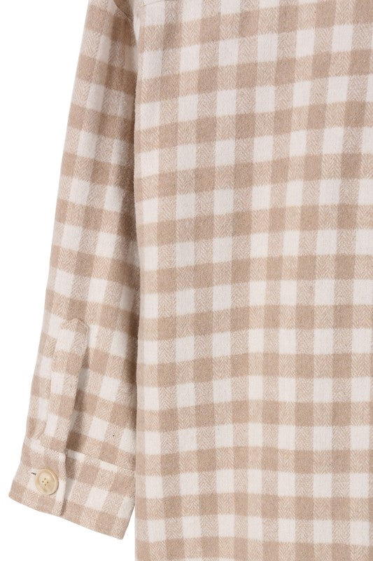 Stilla | Mønster Lang Shacket