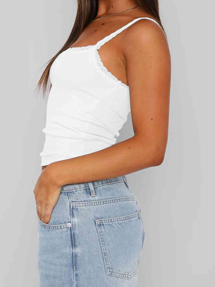 Stilla | Trim Straight Neck Cami