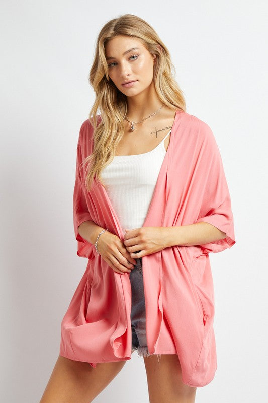 Stilla | Solid Kimono Cardigan