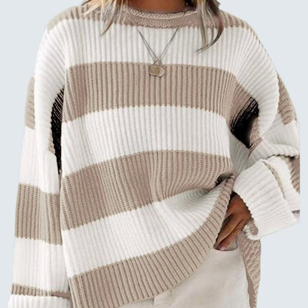 Stilla | Stribet Sweater til Kvinder