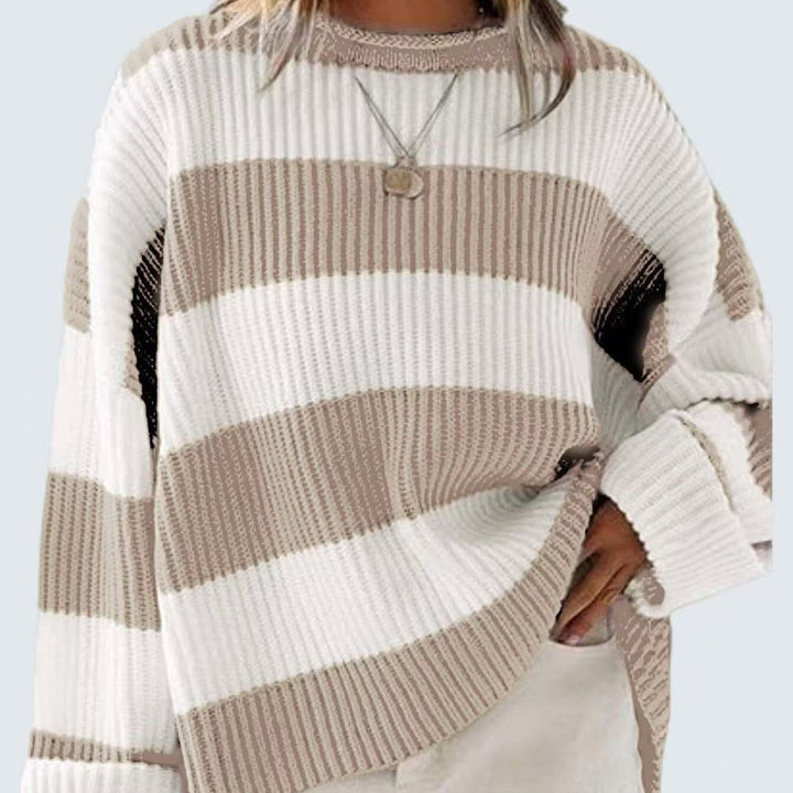 Stilla | Stribet Sweater til Kvinder