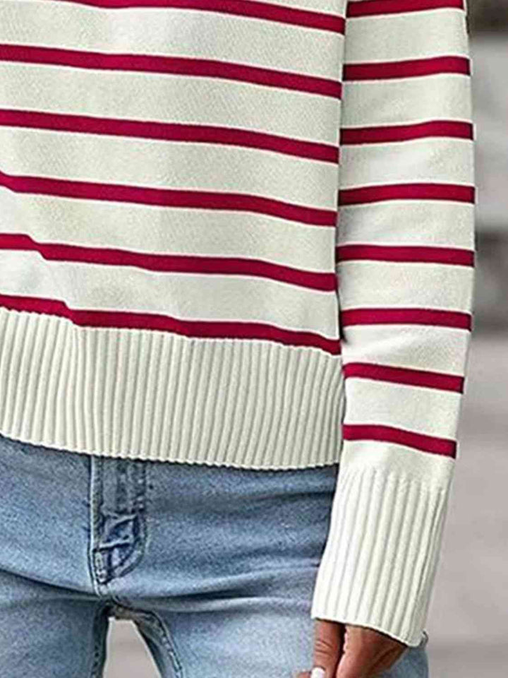 Stilla | Kravehals Strik Top