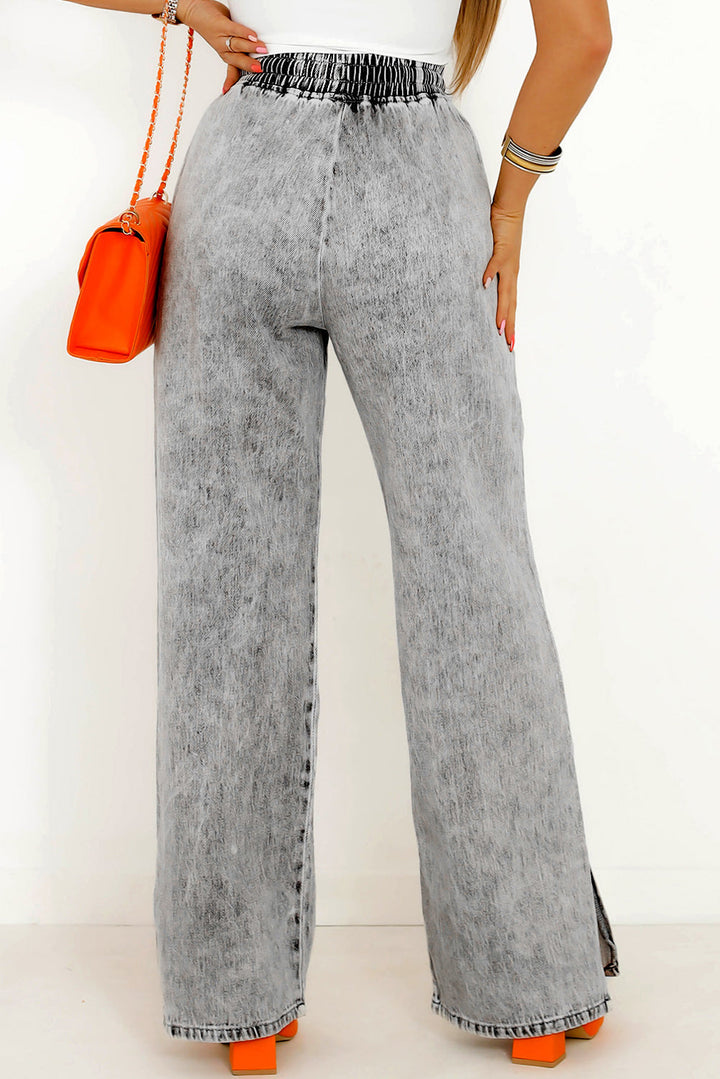 Stilla | Drawstring Jeans med lommer