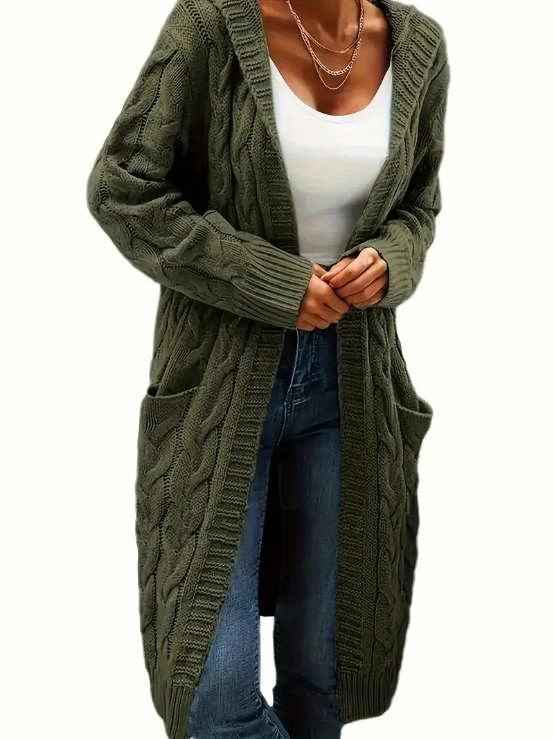 Stilla | hyggelig hættetrøje cardigan