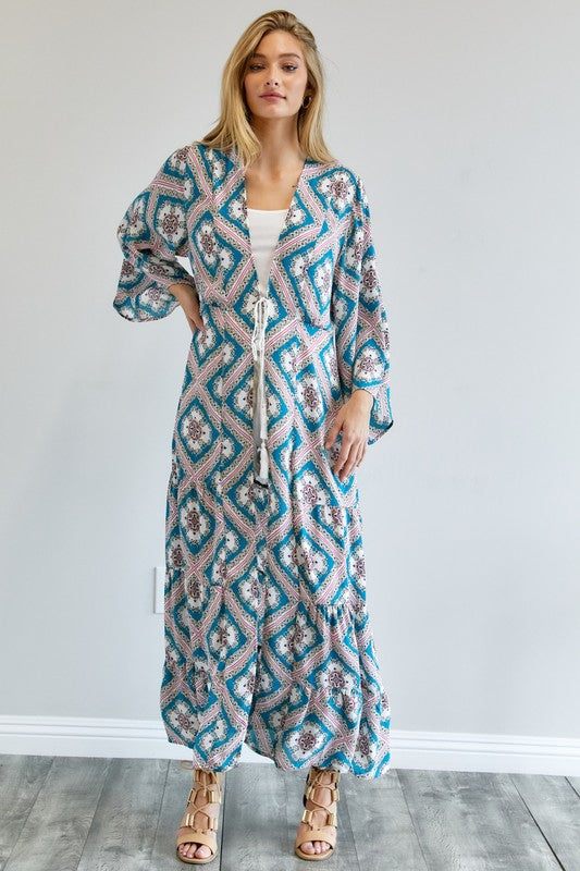Stilla | Lange Ærmer Løs Kimono