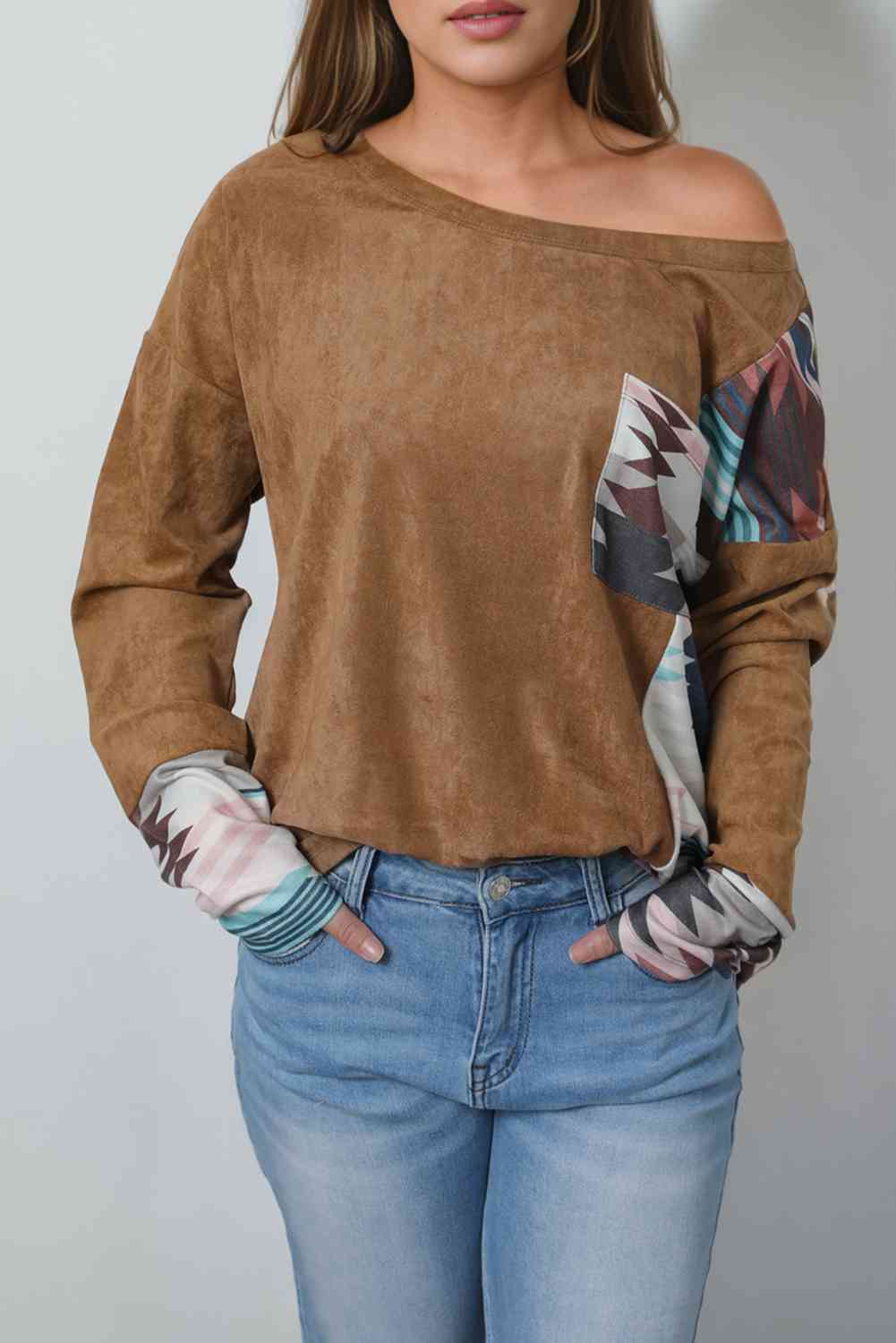 Stilla | Drop Shoulder T-shirt Med Lomme
