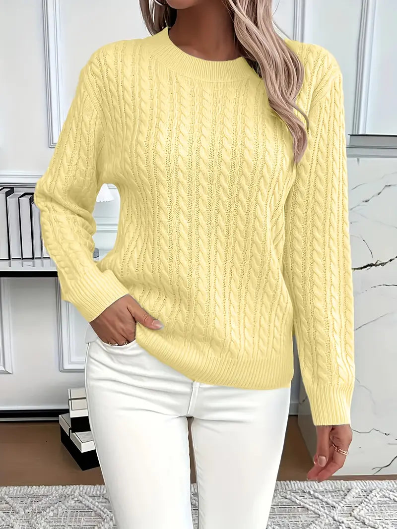 Stilla | Efterårsstrikpullover