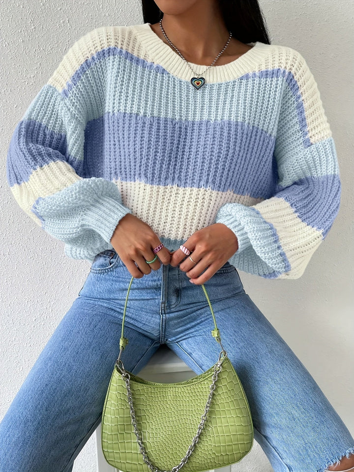 Stilla | Sweater med lanterneærmer