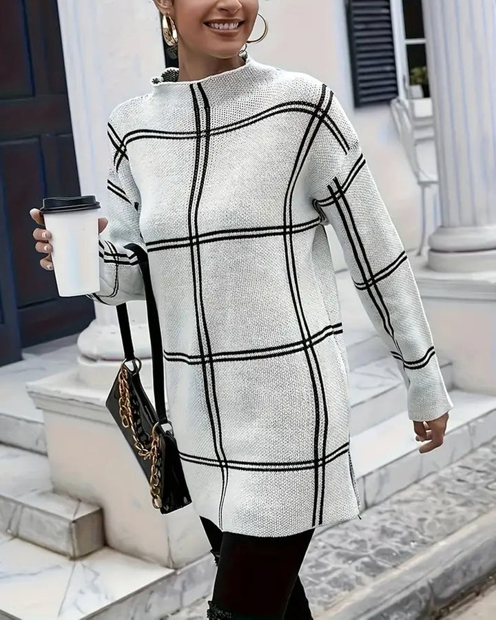 Stilla | Pullover med Delt Krave