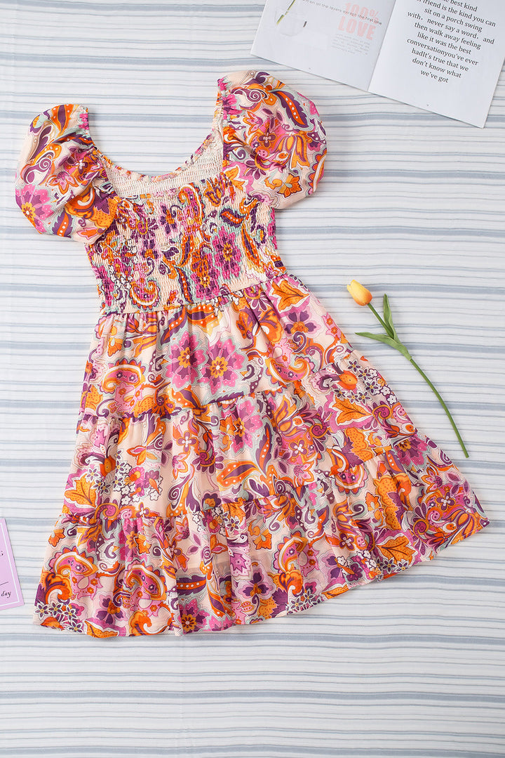 Stilla | Smocked Lagdelt Kjole