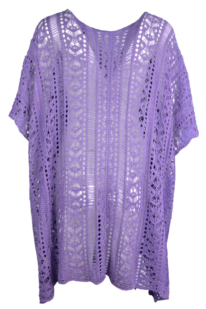 Stilla | V-hals Cover-up Med Frynse