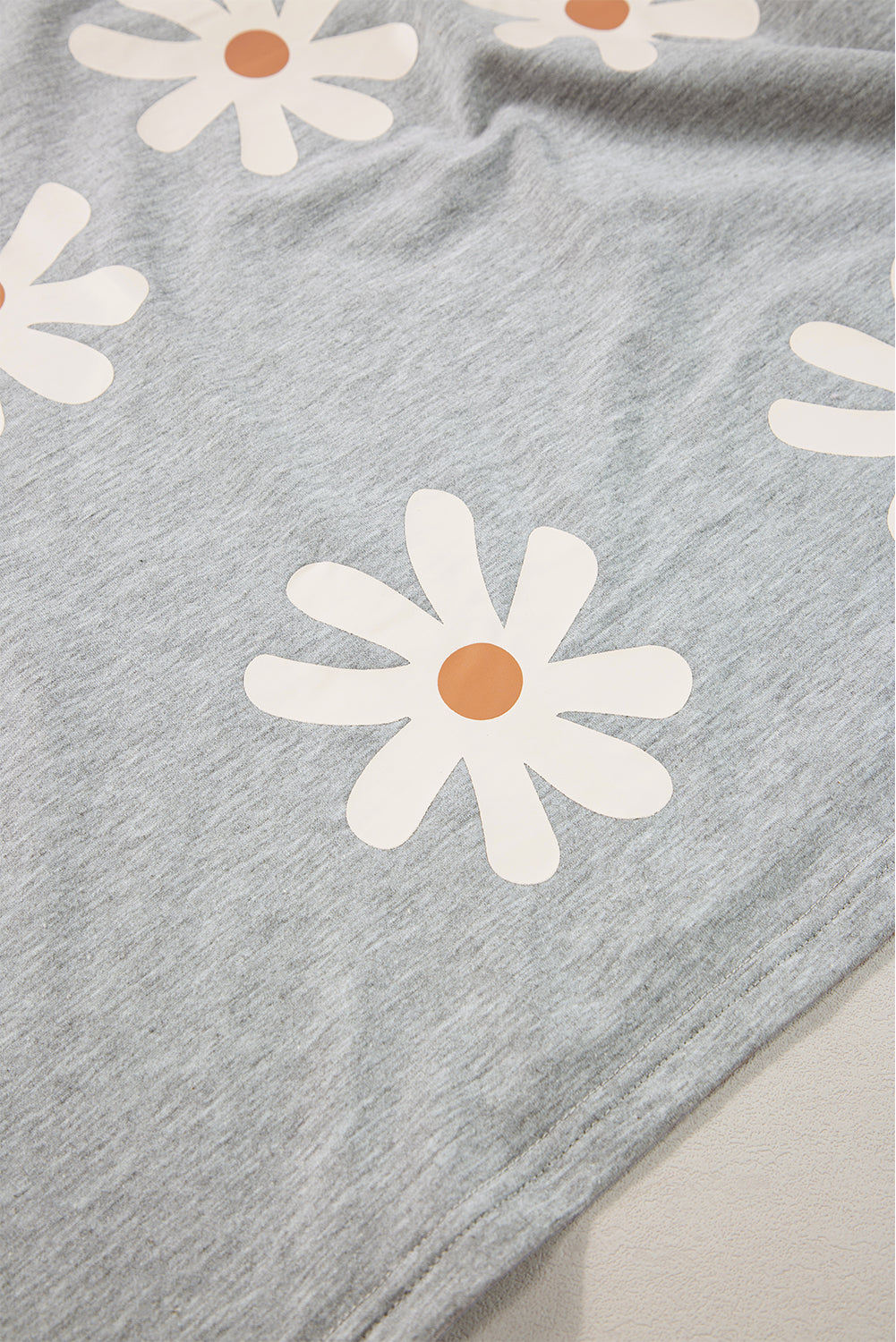 Stilla | Kortærmet Casual T-shirt Med Blomstertryk Til Kvinder