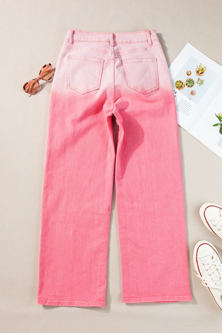 Stilla | Gradient Straight Jeans